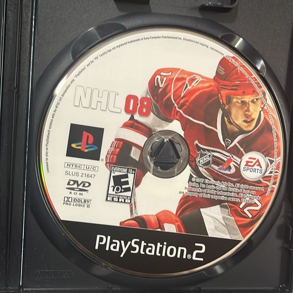 5 for $60 - NHL 08 for PlayStation 2 - Red - Picture 2 of 3